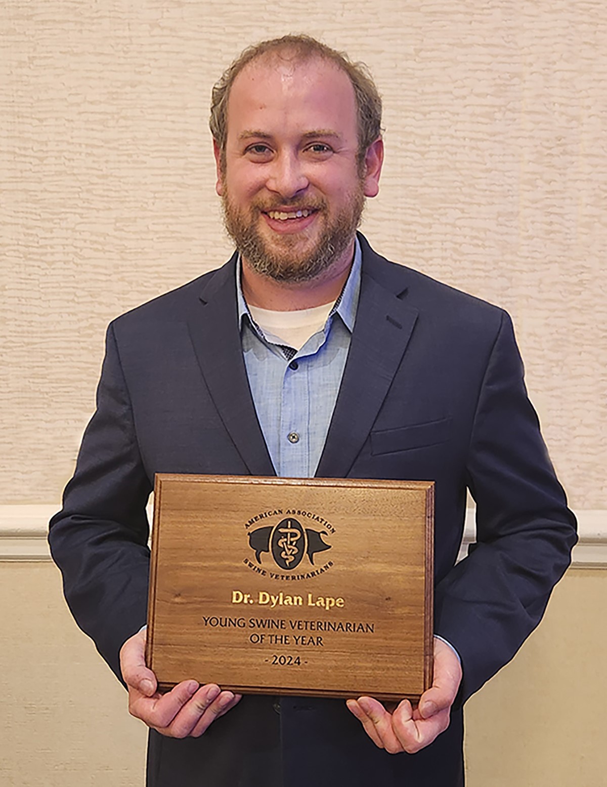 2024 AASV Young Swine Veterinarian of the Year Dr. Dylan Lape