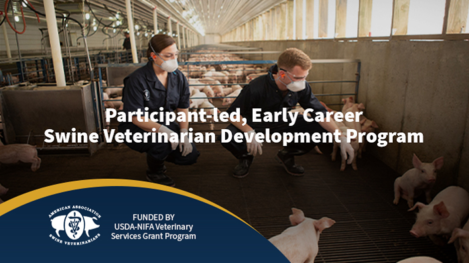 Participant-led, Early Career Swine Veterinarian Development Program Funded by USDA-NIFA Veterinary Services Grant Program